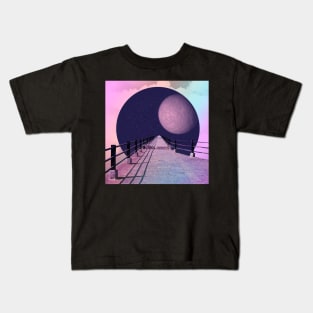 It's a long way down.. Kids T-Shirt